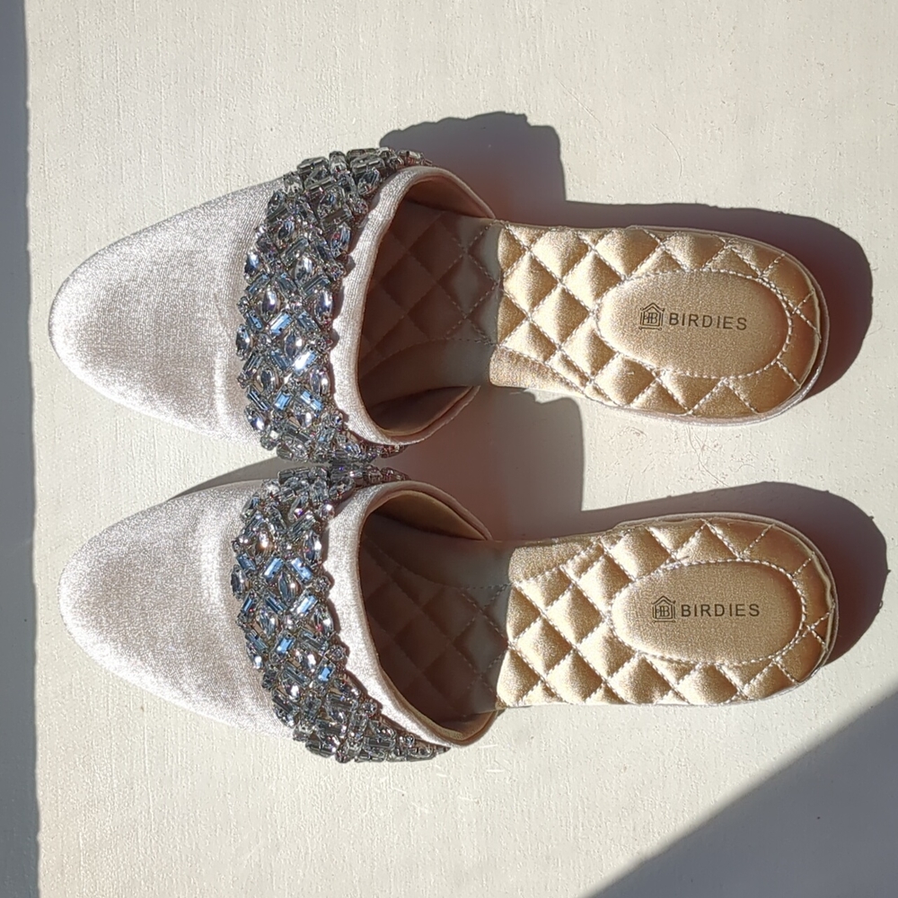 Birdies: The Songbird Embellished Mules